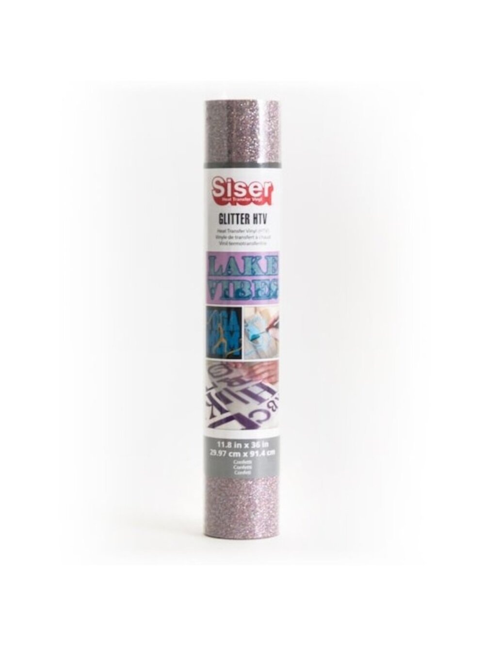 Siser Glitter HTV 11.8" X 36" Heat Transfer Vinyl Roll - Confetti